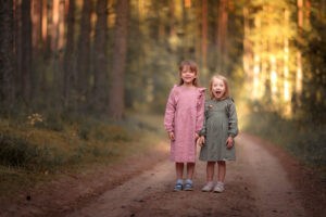 Агата, Ульяна и родители